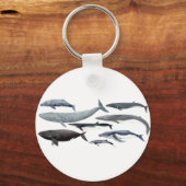 Walvissen en walvissen sleutelhanger (Voorkant)