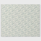 Walvissen in de Wolken | Hemelreis Cadeaupapier (Vlak)