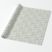 Walvissen in de Wolken | Hemelreis Cadeaupapier (Uitgerold)