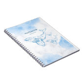 walvissen in het notitieboek van de oceaan (Rechterzijde)