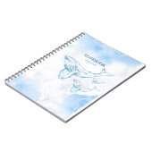 walvissen in het notitieboek van de oceaan (Linkerzijde)