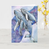 Walvissen in Star River Kaart (Gele Bloem)