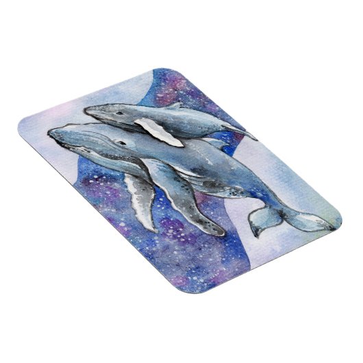 Walvissen in Star River Magneet (Rechterzijde)