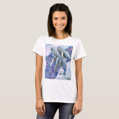 Walvissen in Star River T-shirt (Voorkant volledig)