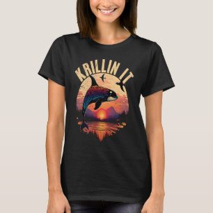 Walvissen Kijken Dolfijn Pottwhal Zeggend Orka Wa T-shirt