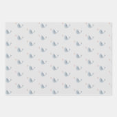 Walvissen & Regenbogen Wrapping Papier Bladen - Se Inpakpapier Vel (Voorkant 3)