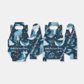 Walvissen Surf Kosmische golven Blauw Constellatie Bedankdoosjes (Uitgevouwen)