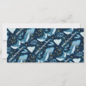 Walvissen Surf Kosmische Golven Constellatie Dank  (Achterkant)