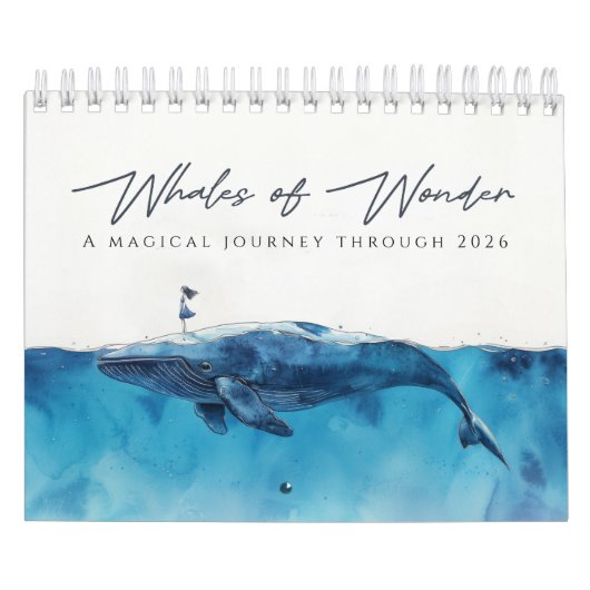 Walvissen van Wonder Kalender (Hoes)