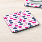 Walvissen, walvispatronen, Zeeen Bier Onderzetter (Linkerzijde)