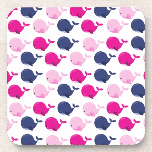 Walvissen, walvispatronen, Zeeen Bier Onderzetter (Voorkant)