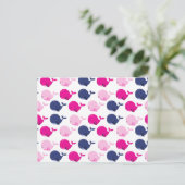 Walvissen, walvispatronen, Zeeen Briefkaart (Staand voorkant)