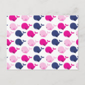 Walvissen, walvispatronen, Zeeen Briefkaart (Voorkant)