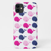 Walvissen, walvispatronen, Zeeen Case-Mate iPhone Case (Achterkant)