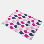 Walvissen, walvispatronen, Zeeen Deurmat (Schuin)