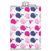 Walvissen, walvispatronen, Zeeen Heupfles (Achterkant)