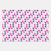 Walvissen, walvispatronen, Zeeen Inpakpapier Vel (Voorkant 2)