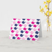 Walvissen, walvispatronen, Zeeen Kaart (Gele Bloem)