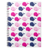 Walvissen, walvispatronen, Zeeen Notitieboek (Voorkant)