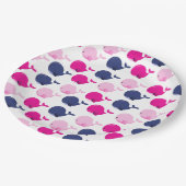 Walvissen, walvispatronen, Zeeen Papieren Bordje (Gekanteld)