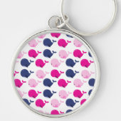 Walvissen, walvispatronen, Zeeen Sleutelhanger (Voorkant)