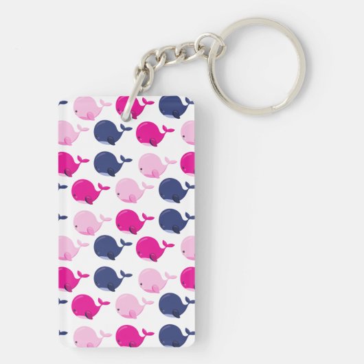 Walvissen, walvispatronen, Zeeen Sleutelhanger (achterkant)