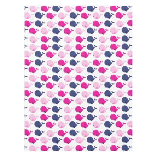 Walvissen, walvispatronen, Zeeen Tafelkleed (Voorkant)