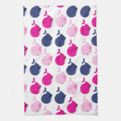 Walvissen, walvispatronen, Zeeen Theedoek (Verticaal)