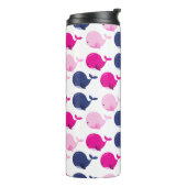 Walvissen, walvispatronen, Zeeen Thermosbeker (Gedraaid links)