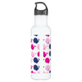 Walvissen, walvispatronen, Zeeen Waterfles (Achterkant)