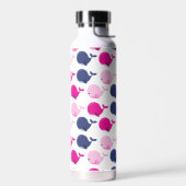 Walvissen, walvispatronen, Zeeen Waterfles (Links)