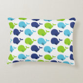 Walvissen, walvissen, Zeeen Accent Kussen (Achterkant)