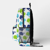 Walvissen, walvissen, Zeeen Bedrukte Rugzak (Rechts)