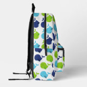 Walvissen, walvissen, Zeeen Bedrukte Rugzak (Links)