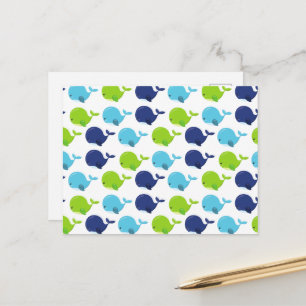 Walvissen, walvissen, Zeeen Briefkaart