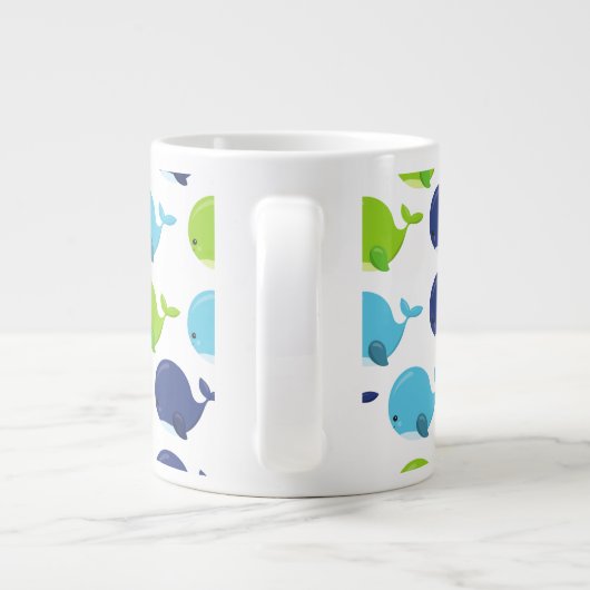 Walvissen, walvissen, Zeeen Grote Koffiekop (Achterkant)