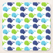 Walvissen, walvissen, Zeeen Kartonnen Onderzetters (Voorkant)