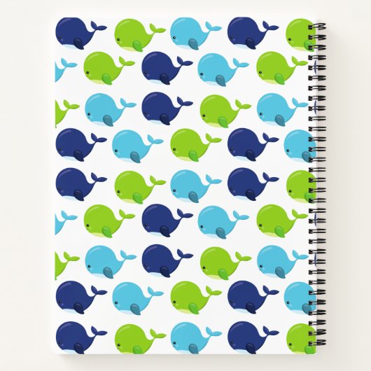 Walvissen, walvissen, Zeeen Notitieboek (Achterkant)