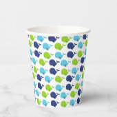 Walvissen, walvissen, Zeeen Papieren Bekers (Links)