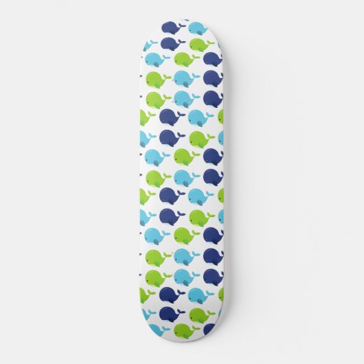 Walvissen, walvissen, Zeeen Persoonlijk Skateboard (Voorkant)