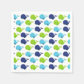 Walvissen, walvissen, Zeeen Servet (Voorkant)