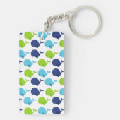 Walvissen, walvissen, Zeeen Sleutelhanger (achterkant)