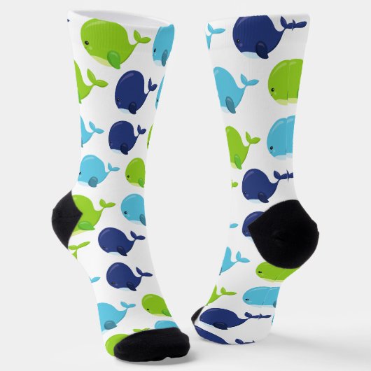 Walvissen, walvissen, Zeeen Sokken (Gebogen)