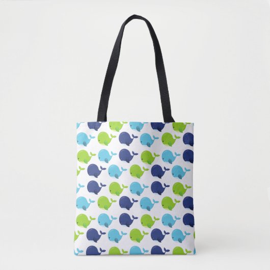 Walvissen, walvissen, Zeeen Tote Bag (Voorkant)