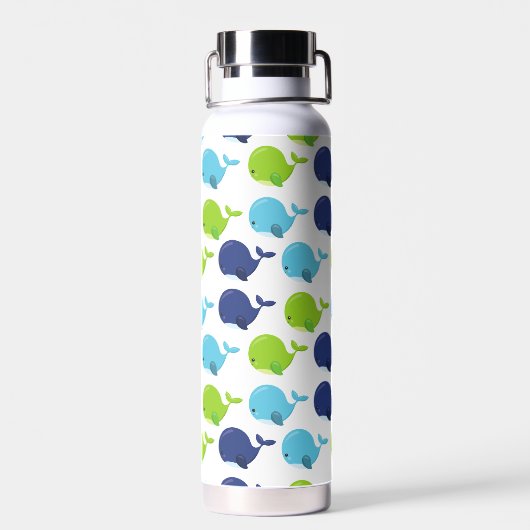 Walvissen, walvissen, Zeeen Waterfles (Achterkant)