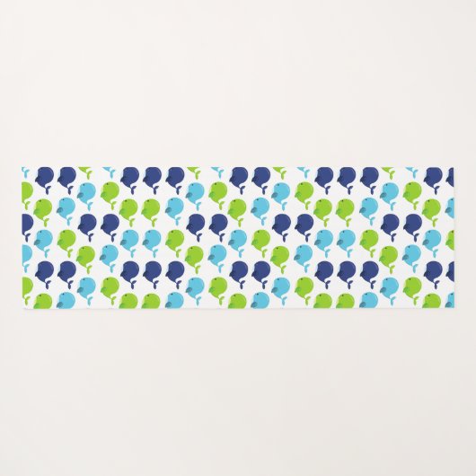 Walvissen, walvissen, Zeeen Yogamat (Achterkant (horizontaal))