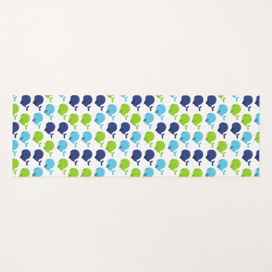 Walvissen, walvissen, Zeeen Yogamat (Voorkant (horizontaal))