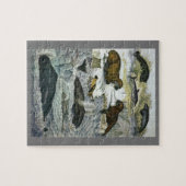  walvissen, zeehonden en walrussen, zeedieren legpuzzel (Horizontaal)