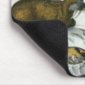  walvissen, zeehonden en walrussen, zeedieren muismat (Hoek)