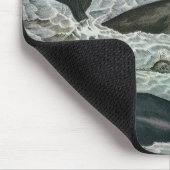 walvissen, zeehonden en walrussen, zeedieren muismat (Hoek)